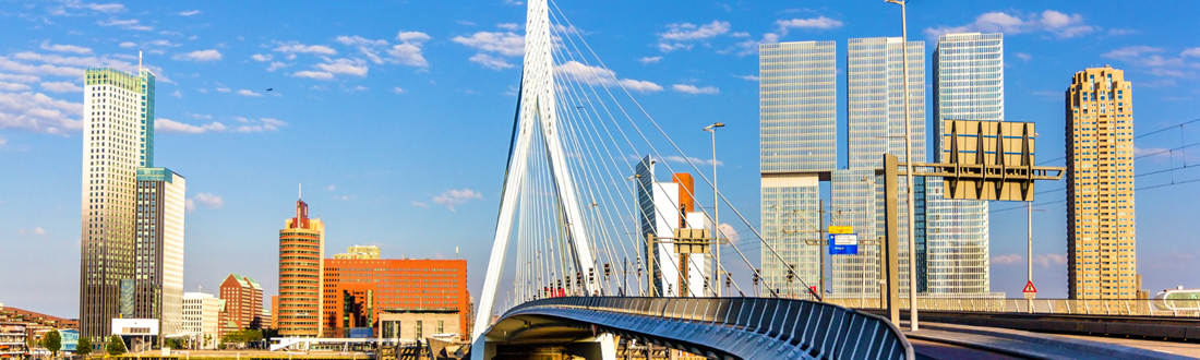 Ansicht von Rotterdam als Incentivereise-Ziel in den Niederlanden